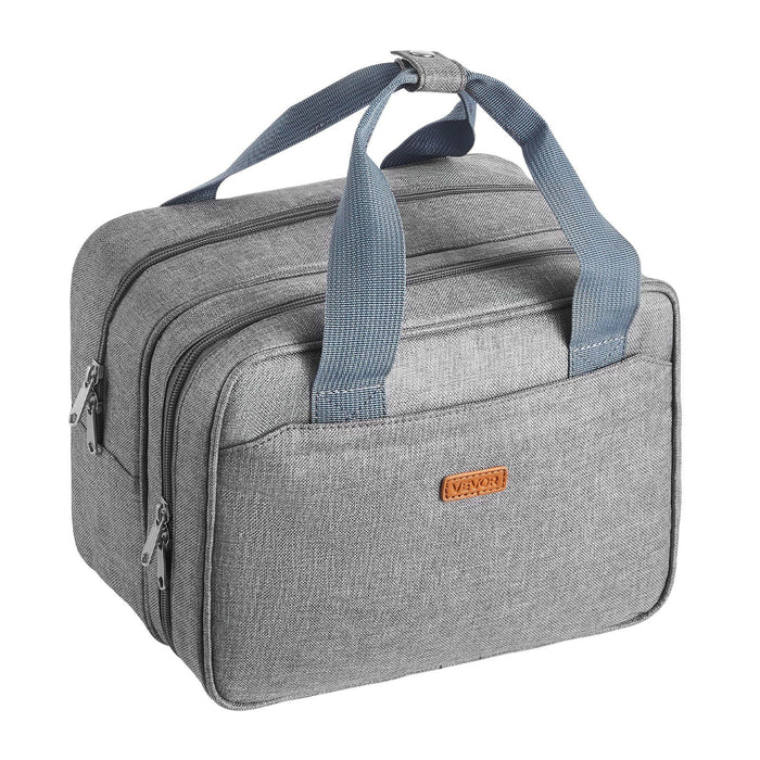 Wearable Breast Pump Bag, Breast Feeding Bag with Ice Pack, Fits for M5/M6, Pumping Accessories & Breastmilk Storage, Portable Pump Carrying Case for Work, Travel & Family Use, Grey