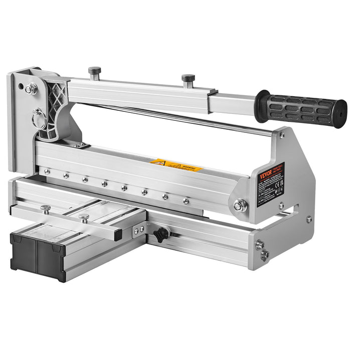 VEVOR Floor Cutter 330mm, Cuts Vinyl Plank, Laminate, Engineered Hardwood, Siding, 12mm Cutting Depth Effortless And Easy Cutting, Vinyl Plank Cutter for LVP, WPC, SPC, LVT, VCT, PVC, and More