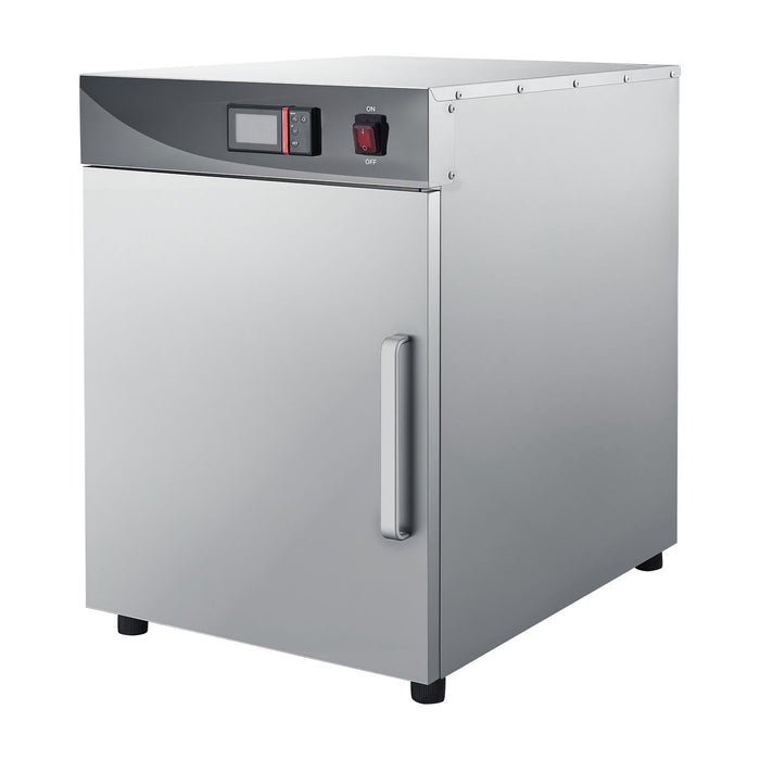 Electric Hot Box Food Warmer, 4-Tier Commercial Warming Cabinet with Water Tray, Single-Door and Adjustable Shelves, Stainless Steel Food Warmer Cabinet, for Restaurant, Kitchen, Pizza, Chicken