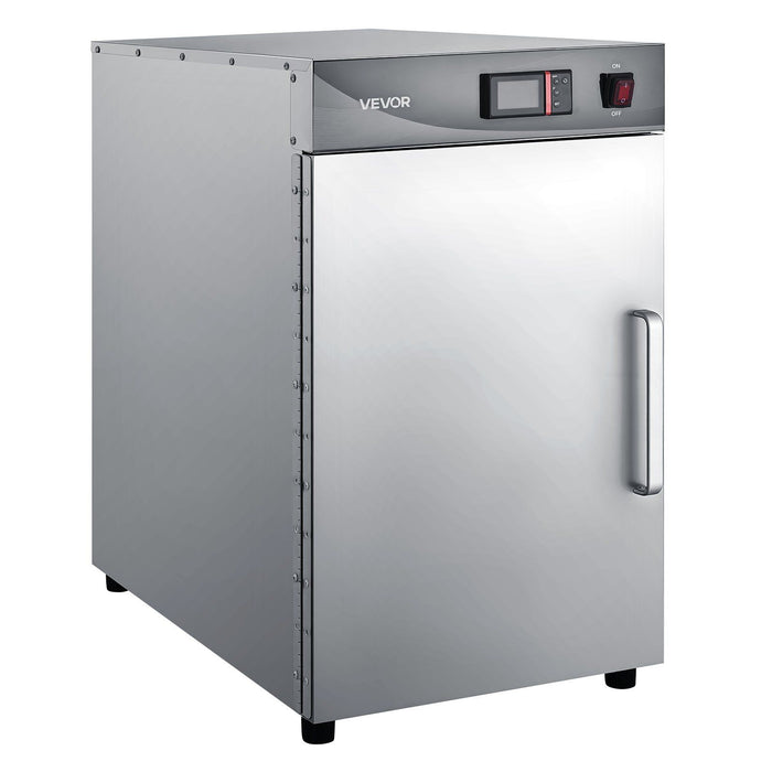 Electric Hot Box Food Warmer, 5-Tier Commercial Warming Cabinet with Water Tray, Single-Door and Adjustable Shelves, Stainless Steel Food Warmer Cabinet, for Restaurant, Kitchen, Pizza, Chicken