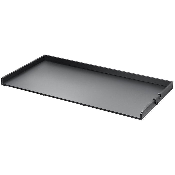Washer Dryer Countertop, 54" x 27" Wooden Washer and Dryer Countertop, Water-Resistant Laundry Machine Topper Cover with Anti-Slip Pads, for Laundry Room Organization and Storage, Black