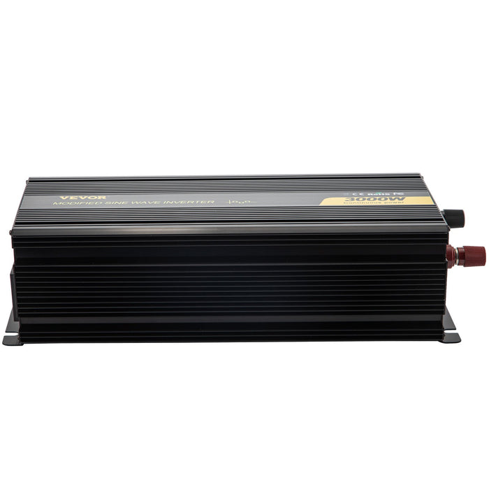 VEVOR Power Inverter Modified Sine Wave Inverter 3000W DC 12V to AC 240V w/LCD