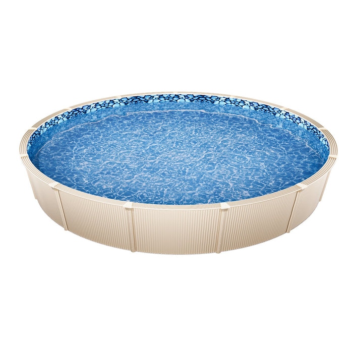 VEVOR Round Pool Liner 24ft Overlap Style Pool Liner 54in Wall Height