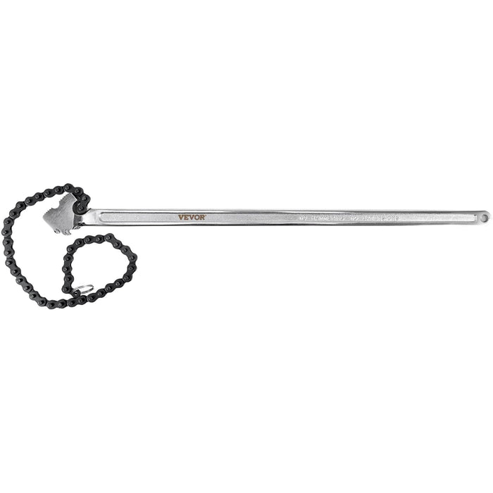 VEVOR 24 Inch Pipe Chain Wrench Heavy Duty 6.7 Inch Chain Wrench