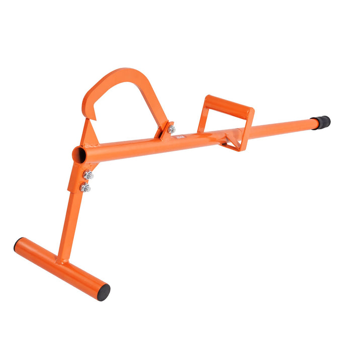 VEVOR Timberjack, 46.5 in, 4 in 1 Heavy Duty Steel Log Lifter, Multifunctional Log Roller Adjustable Cant Hook, Logging Tools Log Jack, Forestry Multitool for Rolling Cutting Lifting Logs