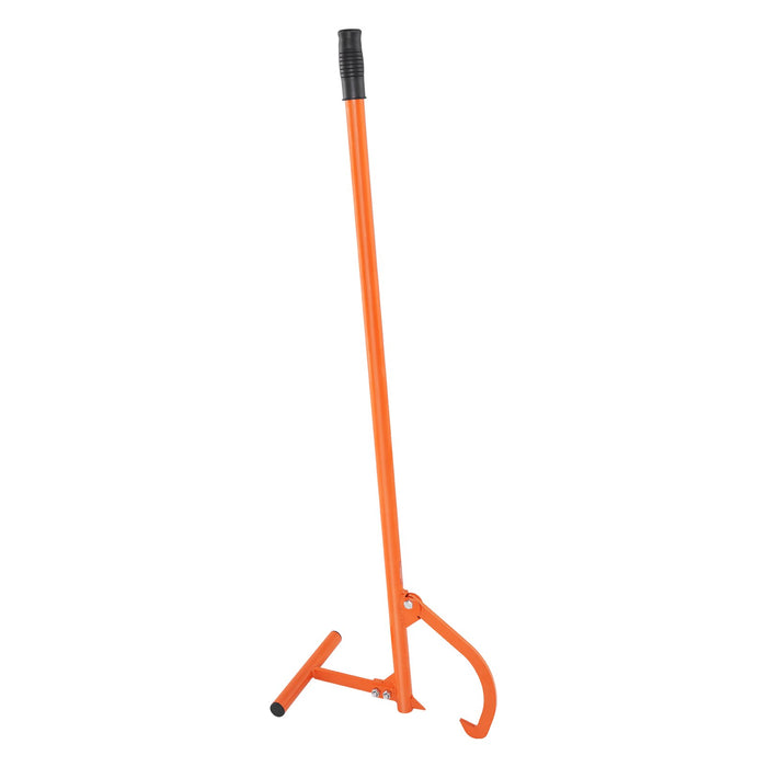 VEVOR Timberjack, 48 in, Heavy Duty Log Lifter with Metal Handle, Log Roller with Adjustable Cant Hook, Logging Tools Log Jack for Logs Ups to 15" Dia, Timber Jack for Rolling Cutting Lifting Logs