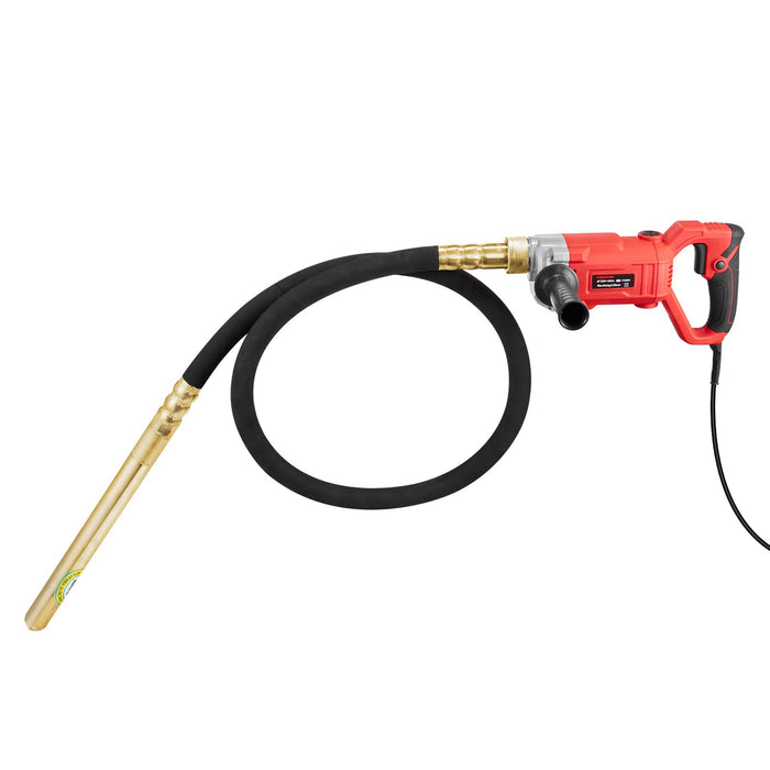 VEVOR Handheld Electric Concrete Vibrator 960W 2M Shaft Air Bubble Remover