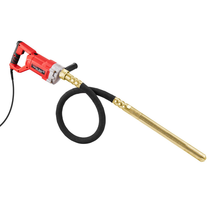 VEVOR Handheld Electric Concrete Vibrator 800W 1.5M Shaft Air Bubble Remover