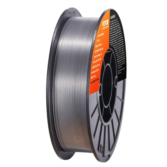 VEVOR Flux Core MIG Welding Wire E71T-GS 0.035" 10LB Gasless Mild Steel MIG Wire