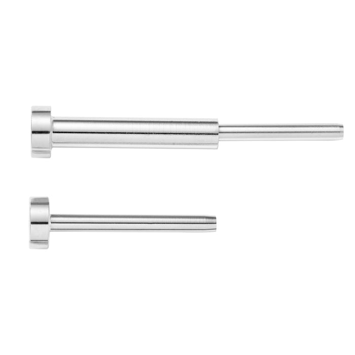 VEVOR 20 Pack Invisible Cable Railing kit, T316 Stainless Steel 3.2mm Invisible Receiver and Swage Stud End for Cable Railing, Swage Tensioner 3.2mm for Wood/Metal Post, Cable Railing Hardware, Silver