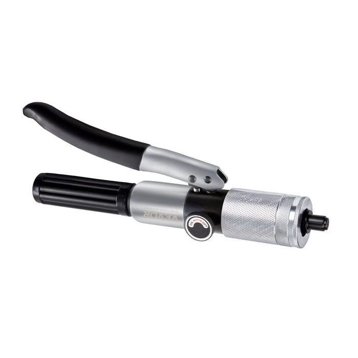 Hydraulic Tube Expander, 3/8" to 1-1/8" OD, HAVC Hydraulic Swaging Tool with 7 Pipe Expander Heads, Deburring Tool, Pipe Cutter for Copper Aluminum Brass Soft Steel Pipes