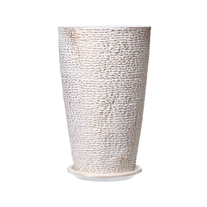 VEVOR Tall Planter Set of 2 Round Tapered Plant Pots 53 cm for Outdoor Indoor