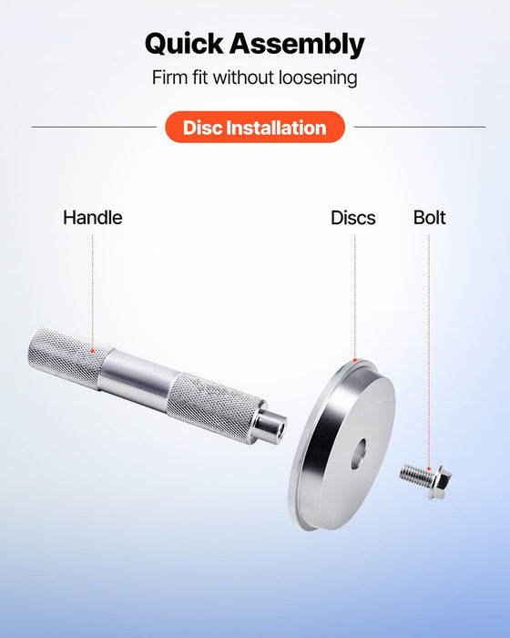 Bearing Press Kit, 10 Pcs, Bearing Race and Seal Driver Set with 9 Bushings and Handle Shaft, Bushing Driver Tool Set, Heavy Duty Aluminum Alloy Removal Installation Tool Kit with Storage Case