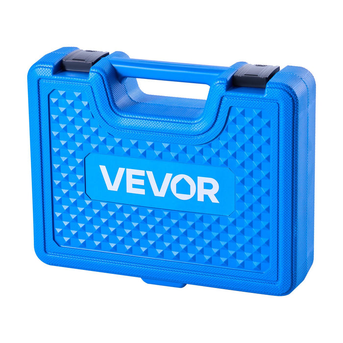 VEVOR Bearing Press Kit, 14 Pcs, Bearing Race and Seal Driver Set with Bushings and Adapters, Bushing Driver Tool Set, Heavy Duty Carbon Steel Seal Removal Installation Tool Kit with Storage Case