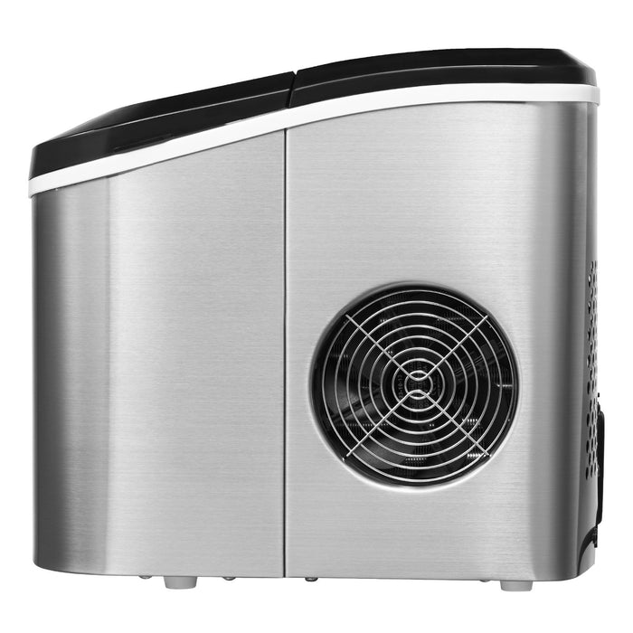 VEVOR Portable Countertop Ice Maker 33Lbs/24H Self-Cleaning with Scoop Basket