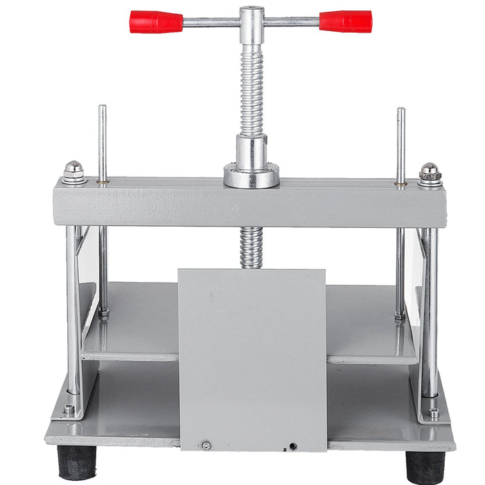 VEVOR Manual Paper Press Machine, 12x8.6 inch for A4 Sized Papers Flatting Machine, 10cm Thickness Steel Frame Manual Flat Paper Press Machine, Papermaking Book Press
