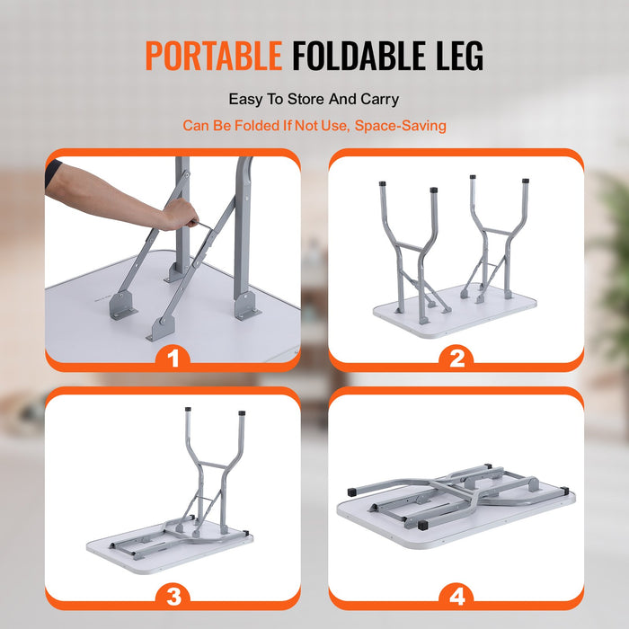 VEVOR Pet Grooming Table Arm with Clamp, 915 x 610mm Dog Grooming Station, Foldable Pets Grooming Stand for Medium and Small Dogs, Free No Sit Haunch Holder with Grooming Loop, Bearing 149.7kg