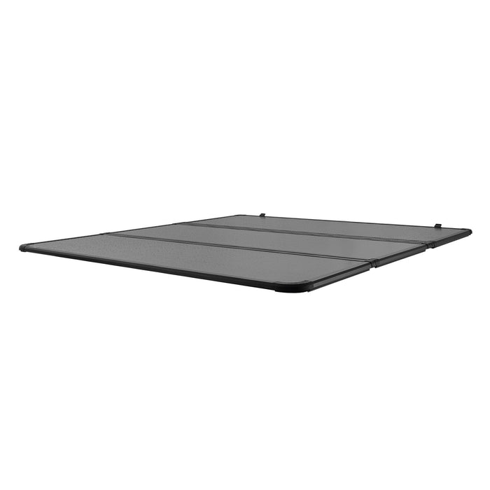 VEVOR Tri-Fold Truck Bed Tonneau Cover, Compatible with 2019-2024 Chevy Silverado GMC Sierra 1500 (NOT FIT 19-24 Classic) 1775 mm Bed, Fit 1775 x 1608 mm Inside Bed, 181.4 kg Load Capacity, Black