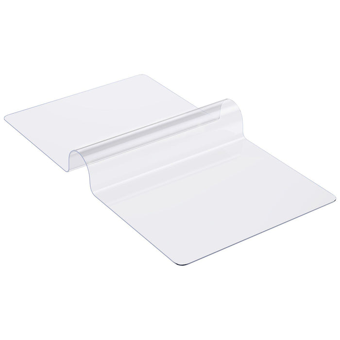 Plastic Table Cover, 30 x 60 Inch 1.5 mm Thick Clear Table Protector, Rectangle PVC Desk Mat, Waterproof & Easy Cleaning Desk Pad Tablecloth, for Office Dresser Dining Room Table Night Stand