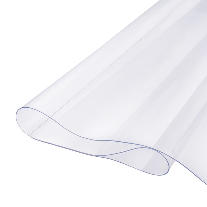 VEVOR Plastic Table Cover, 40 x 60 Inch 1.5 mm Thick Clear Table Protector, Rectangle PVC Desk Mat, Waterproof & Easy Cleaning Desk Pad Tablecloth, for Office Dresser Dining Room Table Night Stand