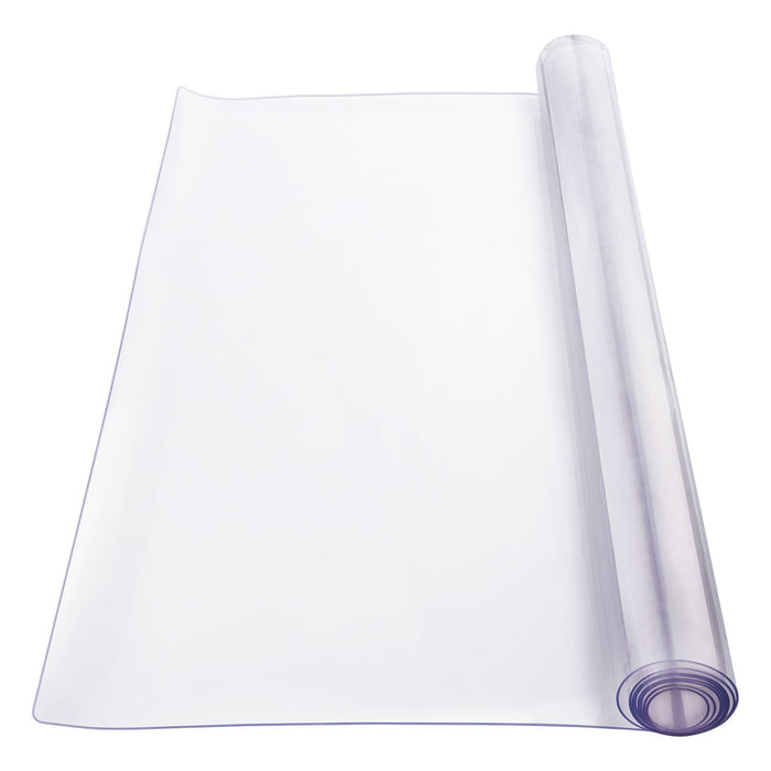 VEVOR Plastic Table Cover, 42 x 60 Inch 2.0 mm Thick Clear Table Protector, Rectangle PVC Desk Mat, Waterproof & Easy Cleaning Desk Pad Tablecloth, for Office Dresser Dining Room Table Night Stand