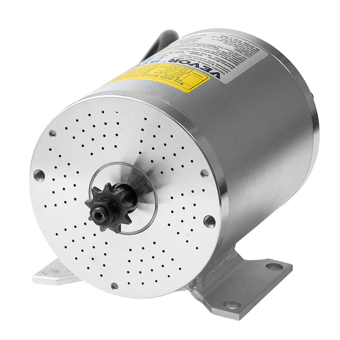 VEVOR 1800W Electric Brushless DC Motor 48V 4500rpm Motor for E-Bike Dirt Bike