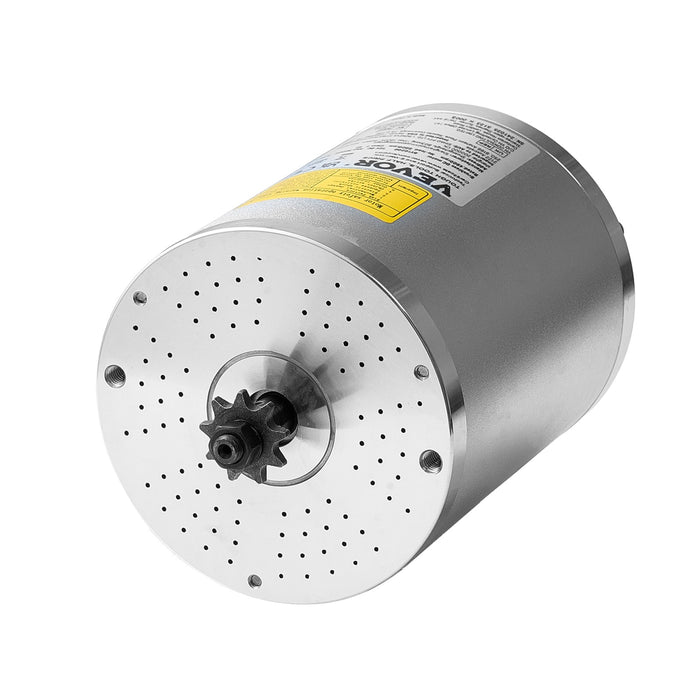 VEVOR 3000W Electric Brushless DC Motor Kit - 72V 4900rpm Motor with Upgraded Speed Controller for Go Karts E-Bike Motorcycle Scooter