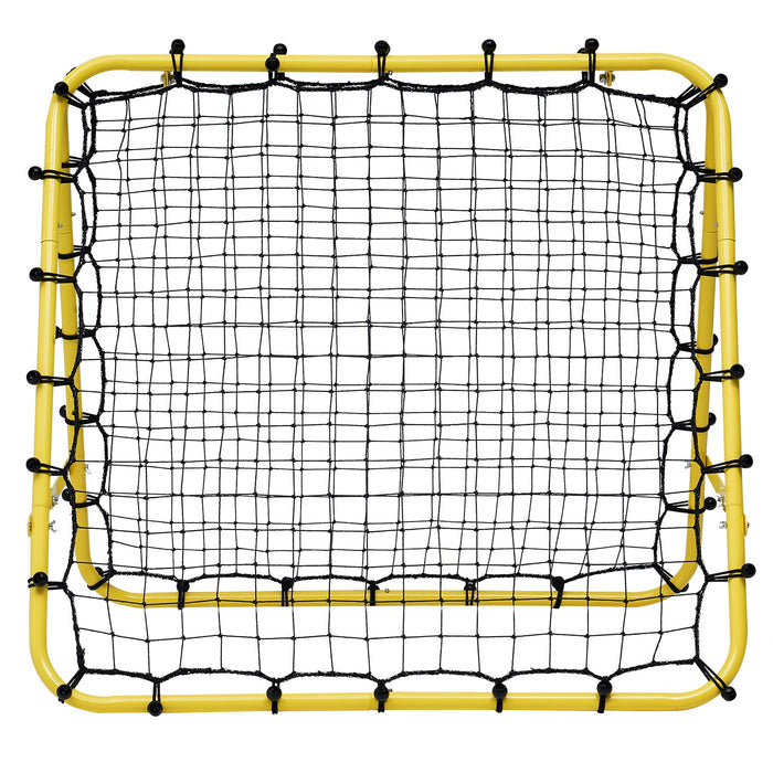 VEVOR 40"x35"x37" Soccer Rebounder Net Kick-Back Portable Football Training Gift