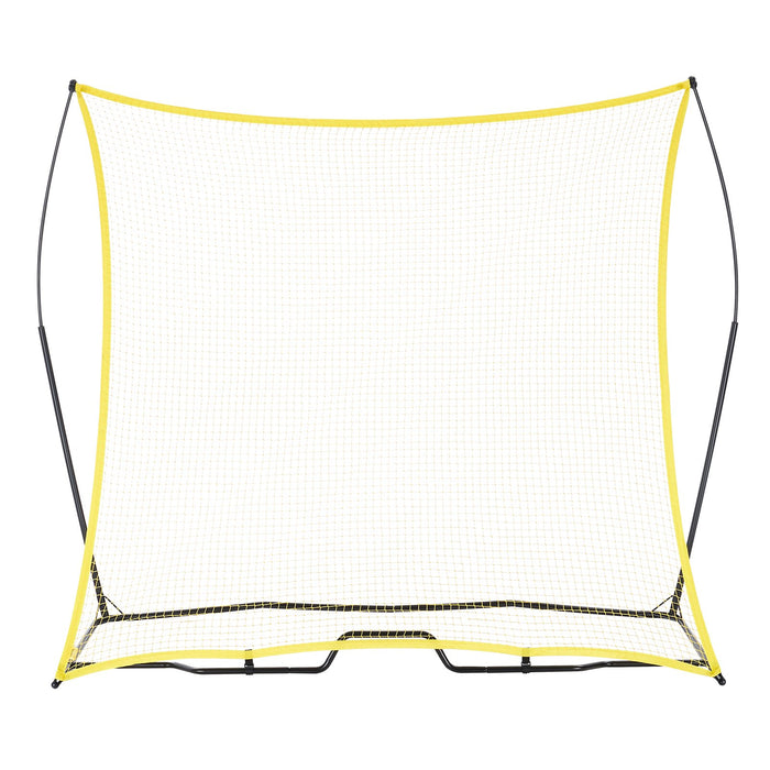 VEVOR 7x7FT Soccer Rebounder Portable Soccer Trainer Net with Portable Bag