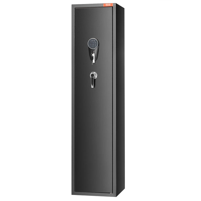 VEVOR Gun Safe Rifle Safe with Digital Keypad & Lock 5 Rifles Storage Cabinet