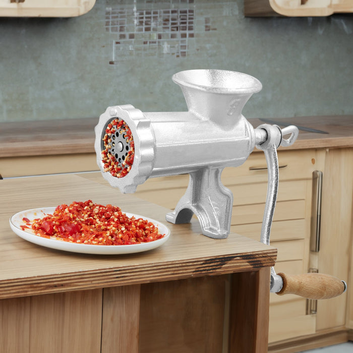 VEVOR Manual Meat Grinder Heavy Duty Cast Iron Meat Grinder & Steel Table Clamp