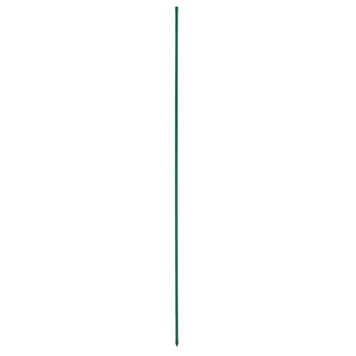 VEVOR Garden Stakes, 25 Pack, 2100 mm, Plastic Coated Metal Tomato Stakes, Garden Sticks for Plants Support, with Pointed End and Non-Slip Bumps for Growing Climbing Plants, Outdoor Vegetables
