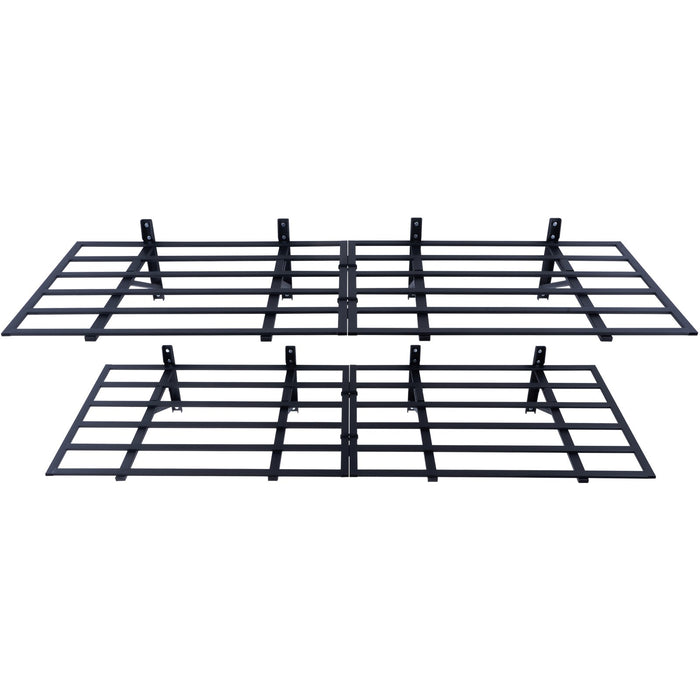 VEVOR 2PCS 72x24in Garage Storage Shelving Wall Mounted Heavy Duty Shelves Rack