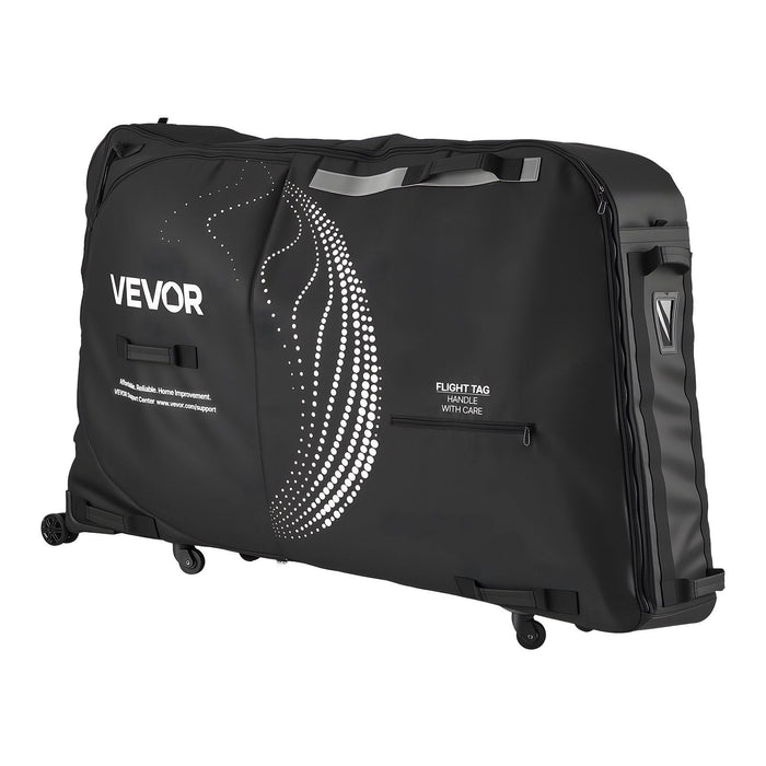 Bike Travel Bag, Transport Universal Bicycle Storage Case Bag with TSA Lock, Support Plates, Protection and Fork Mount Stabilisation, Bicycle Case Max. Wheelbase 130 cm for Airplane, Outdoor Use