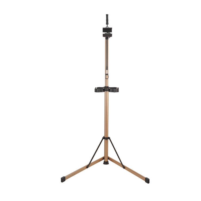 VEVOR Bike Repair Stand, Max. 49.9 kg Heavy-duty Bicycle Work Stand with 1025-1510 mm Adjustable Height & Large Tool Tray, Foldable Ebike Maintenance Rack, Shop Home Mechanics for Mountain Road Bike