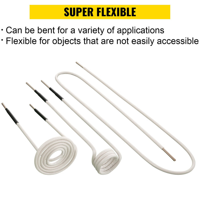VEVOR Induction Heater Coil Kit Induction Coils 8PCS For Removing Rusty Bolts