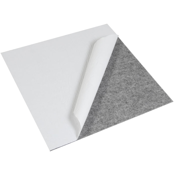 VEVOR Carpet Tiles Peel and Stick, Squares Self Adhesive Carpet Floor Tile, Soft Padded Carpet Tiles, Easy Install DIY for Bedroom Living Room Indoor Outdoor (9Tiles, Light Gray)