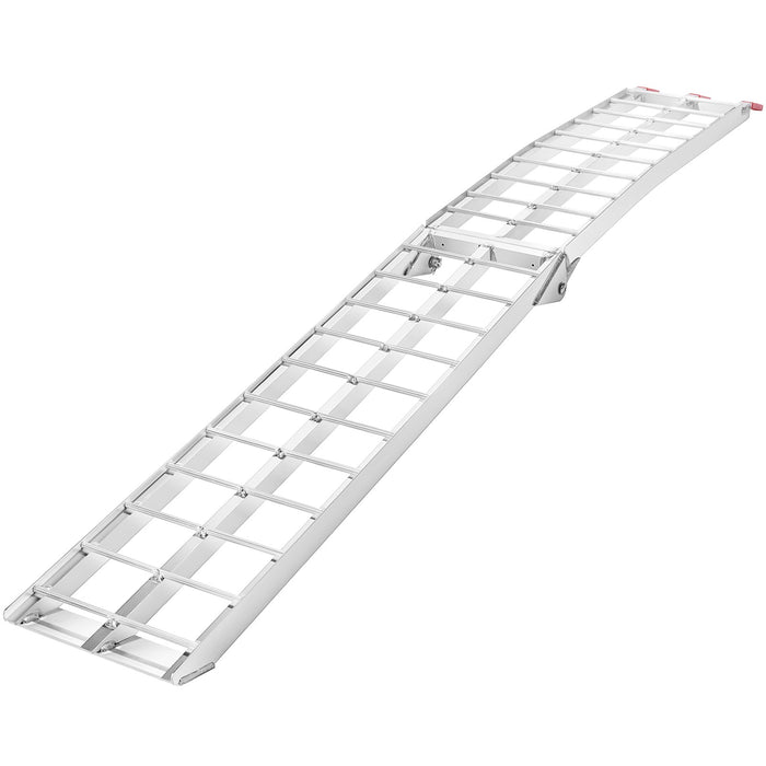 VEVOR Aluminum Ramp 750 LBS Foldable Loading Ramps for Pickup Trucks Bed 1 Piece