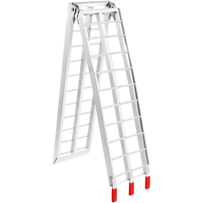 VEVOR Aluminum Ramp 750 LBS Foldable Loading Ramps for Pickup Trucks Bed 1 Piece