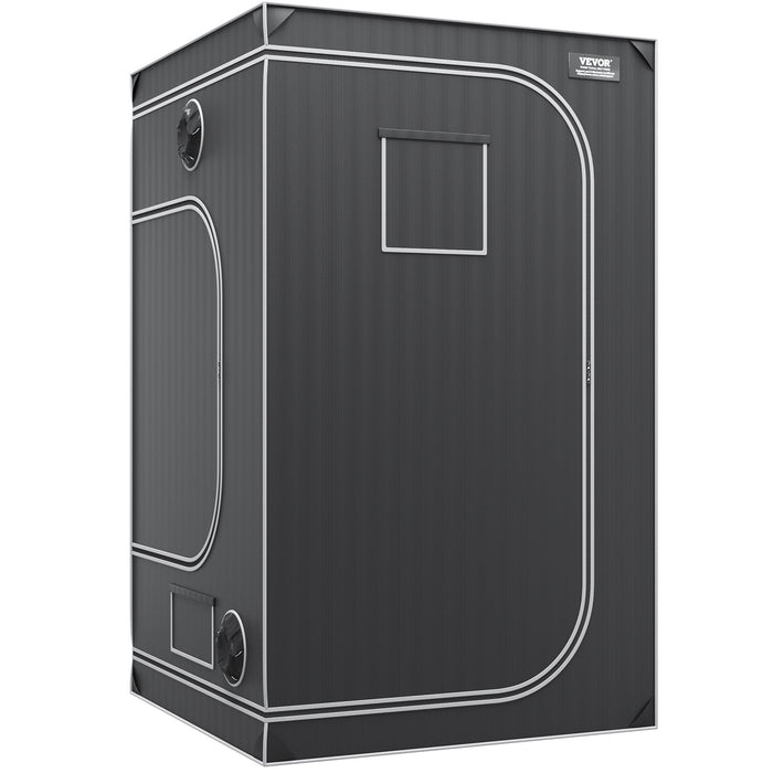 VEVOR Grow Tent 48 x 48 x 80 in Indoor Growing Tent Hydroponic Window Door Tray