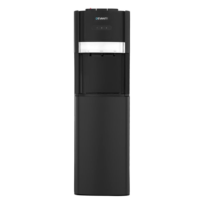 Devanti 3 Taps Water Cooler Dispenser Bottom Loading Dispenser Chiller Filter Purifier