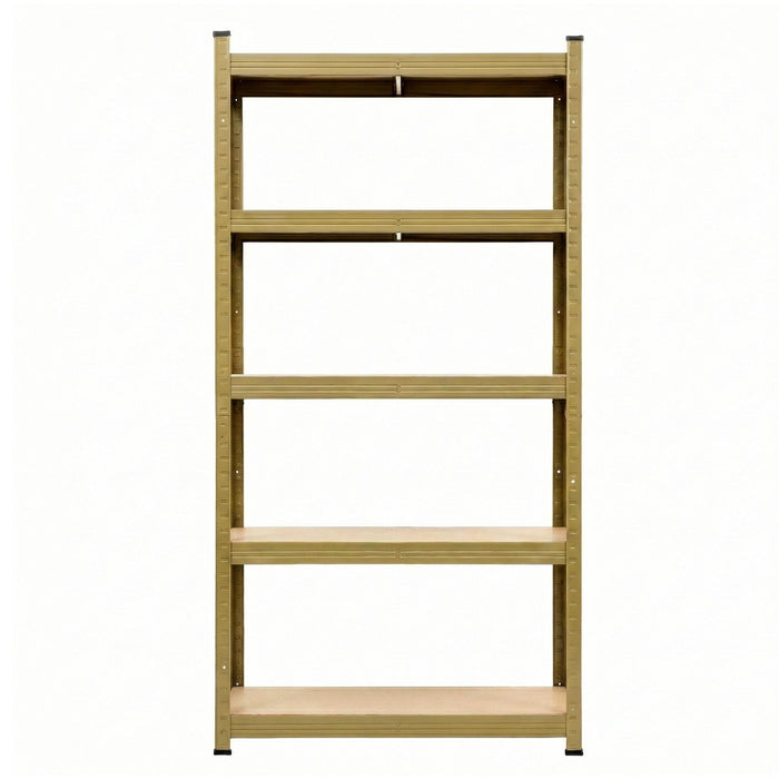 Giantz Garage Shelving 1.6X0.8m Warehouse Shelves Storage Rack Pallet Racking Yellow