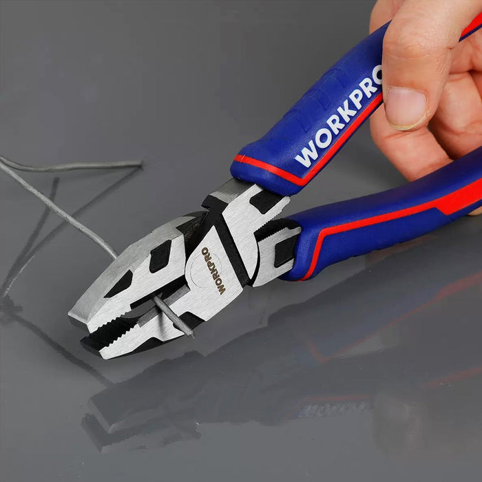 Workpro High Leverage Pliers And Screwdriver 12 Piece Set Bi-material Handle Trade Me