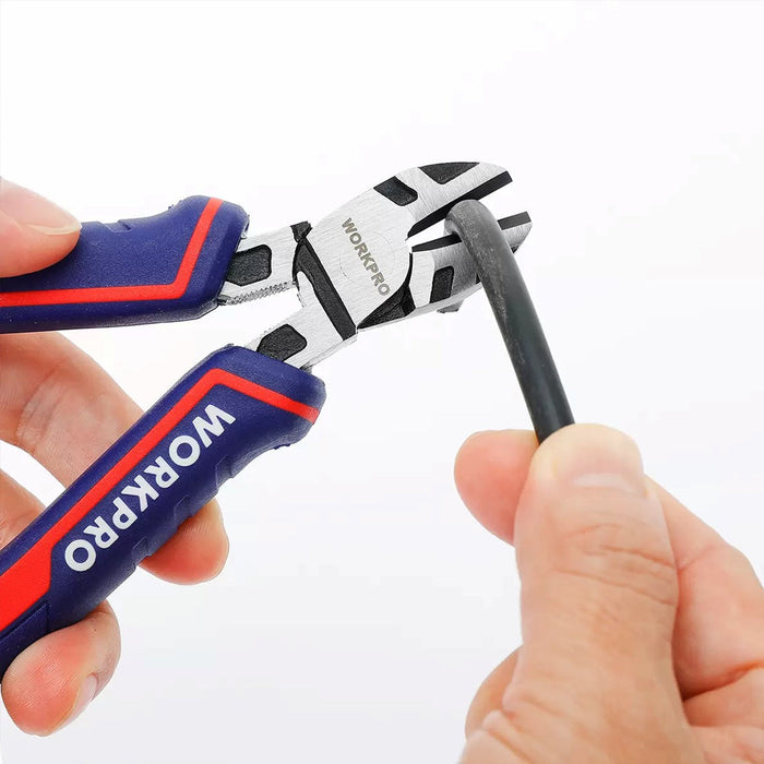 Workpro High Leverage Pliers And Screwdriver 12 Piece Set Bi-material Handle Trade Me