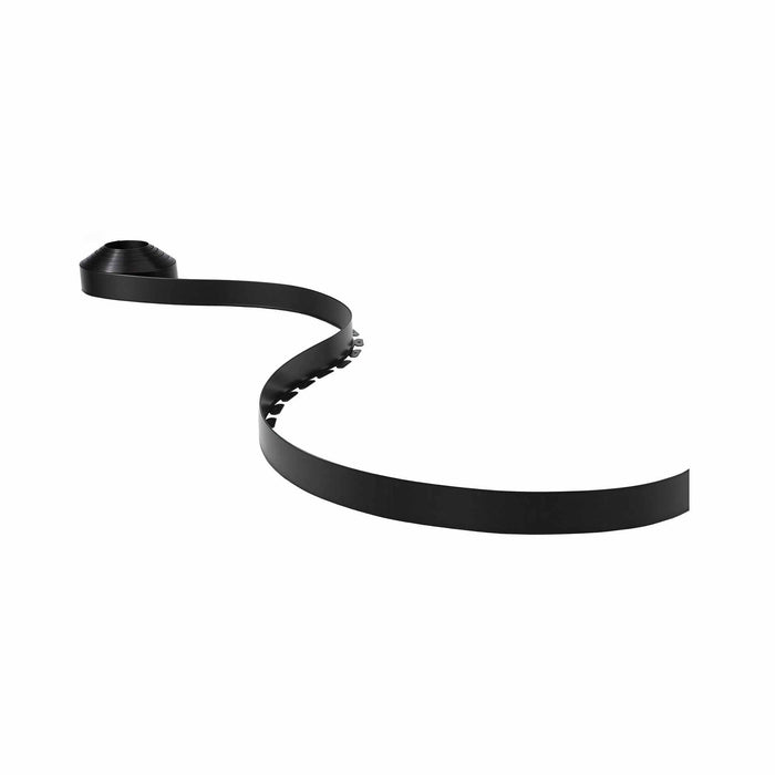 Green Fingers Garden Edging 33ft 30pcs Flexible Garden Border Plastic Lawn Edging Black
