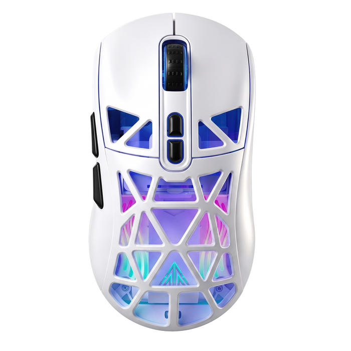 SOLAKAKA SM802 Pro Tri-Mode Gaming Mouse RGB 24000 DPI Hotswap