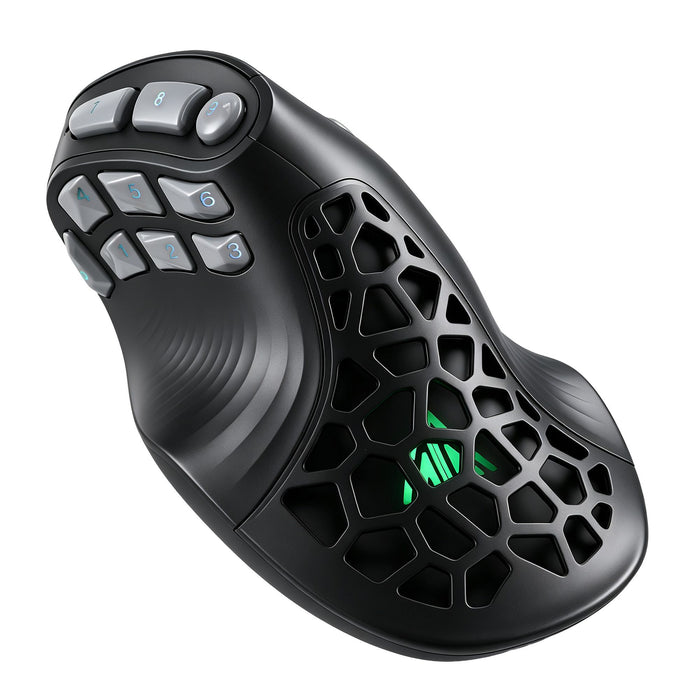 SOLAKAKA E9 Pro Vertical MMO Mouse Tri-Mode 36000 DPI 8000Hz PAW3395