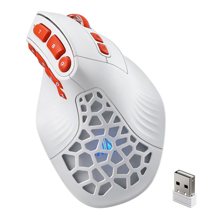 SOLAKAKA E9 Pro Vertical MMO Mouse Tri-Mode 36000 DPI 8000Hz PAW3395