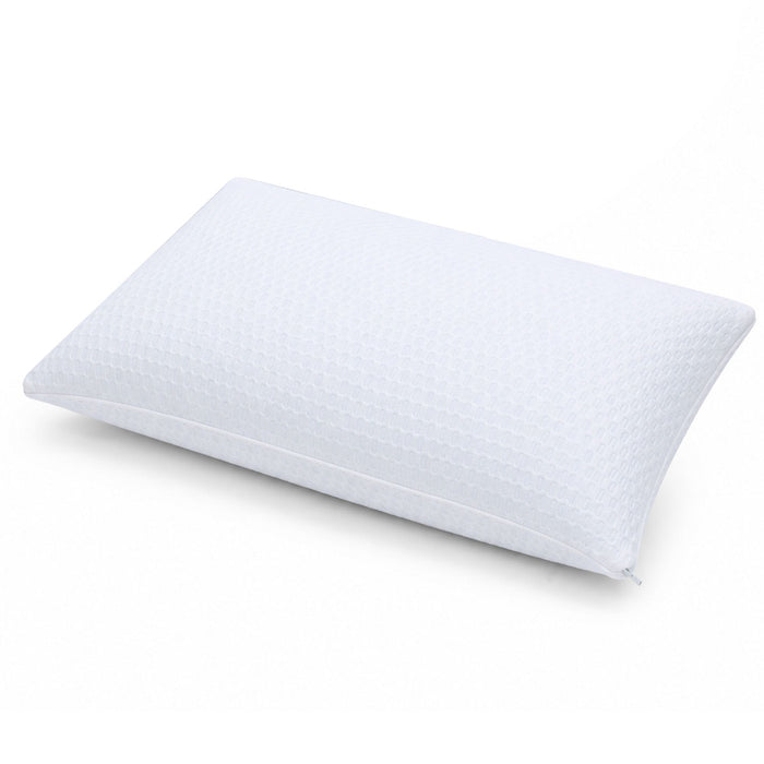 RoomSense Cooling Memory Foam Pillow Pillows 1 Pack, Anti-Flattening Bed Pillows for Hot Sleepers, Adjustable Shredded Gel Side Sleeper Pillow for Neck Support, Washable Cover, 72x50x15cm