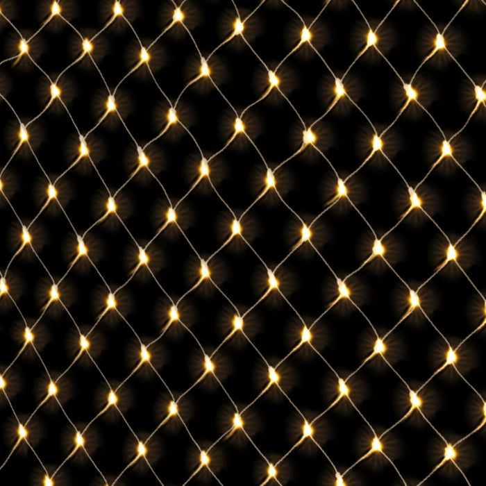 2Mx3M Christmas Lights Net String Light Decorations Warm 504 LED Jingle Jollys